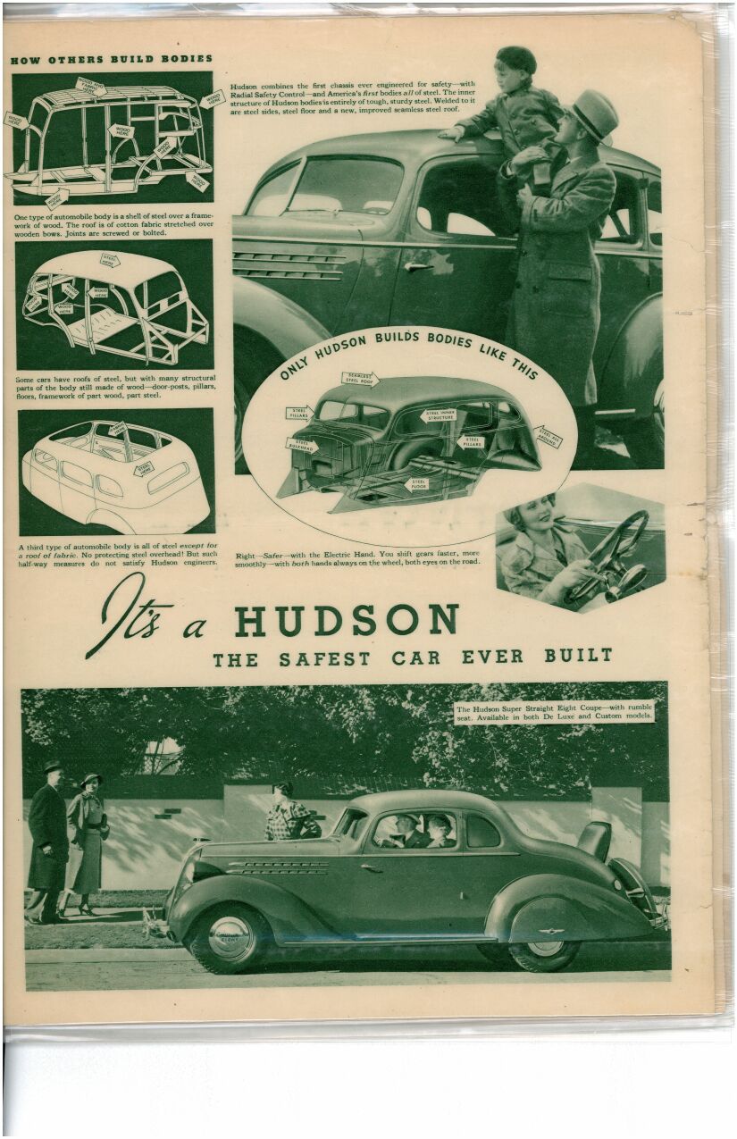 1936 Hudson Pictorial News Page 1